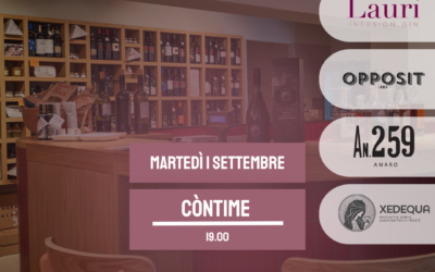 Degustazione spirits del territorio e food pairing veg 1.9.2026